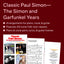 Classic Paul Simon - The Simon and Garfunkel Years  Piano/Vocal/Guitar Songbook for Intermediate Musicians  Complete Sheet Music Collection from Four Landmark Albums  Folk Rock Pop Music Book