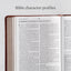 CSB Everyday Study Bible, British Tan LeatherTouch, Black Letter, Study Notes, Illustrations, Aricles, Easy-to-Carry, Easy-to-Read Bible Serif Type