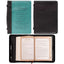 Christian Art Gifts Women's Fashion Bible Cover Serenity Prayer, Aqua/Black Faux Leather (Medium)