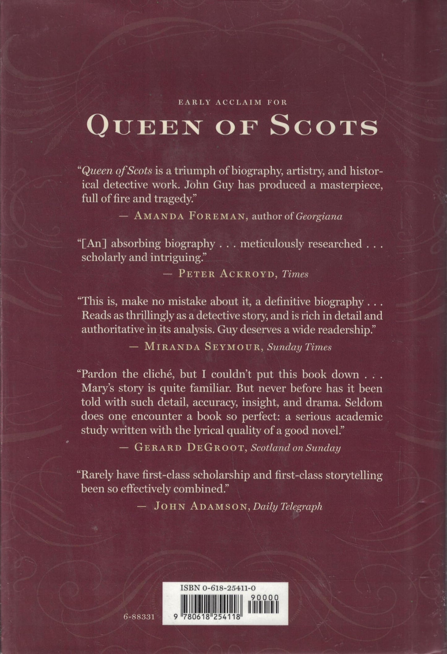 Queen of Scots: The True Life of Mary Stuart by Guy, John A.