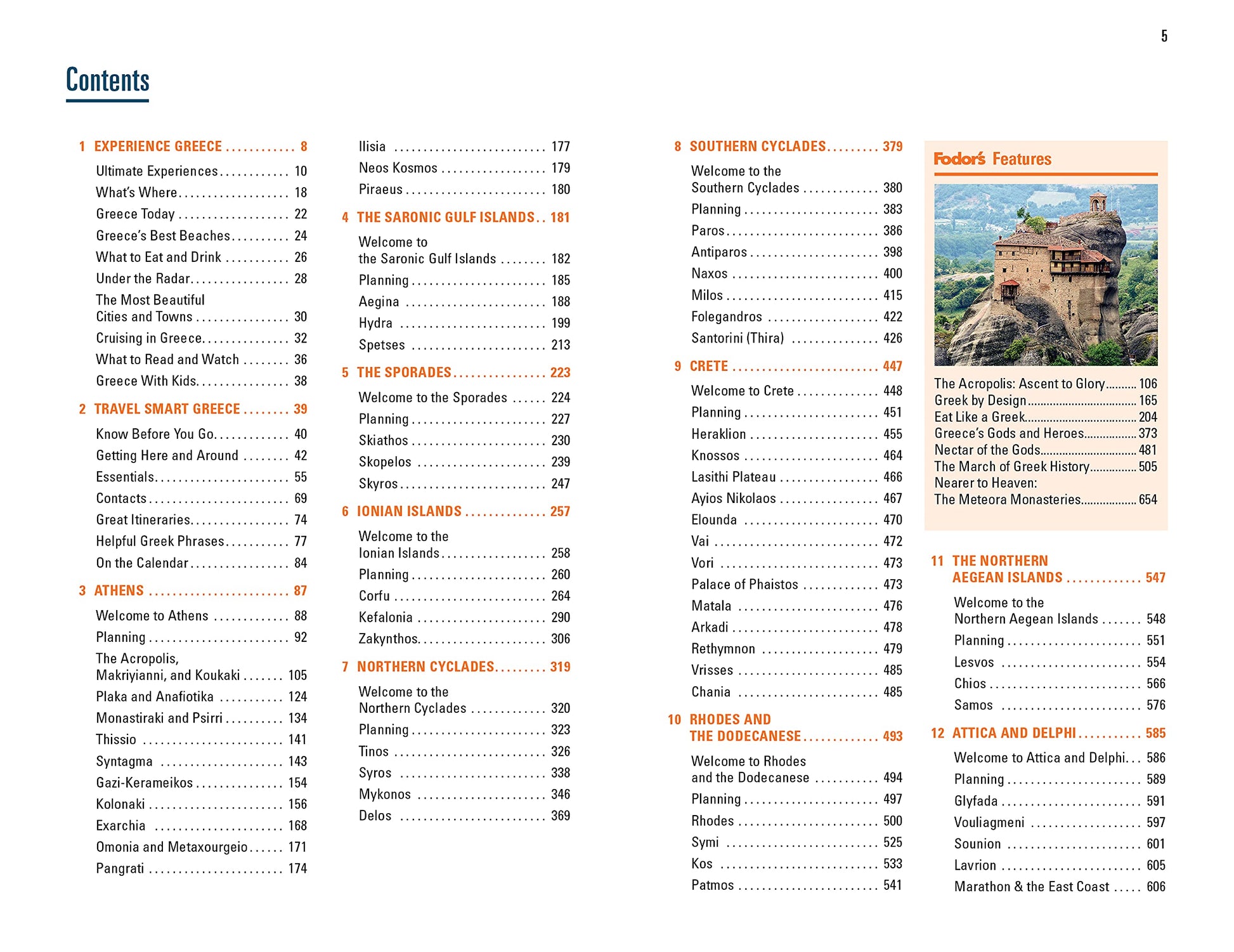 Fodor's Essential Greece: with the Best of the Islands (Full-color Travel Guide)