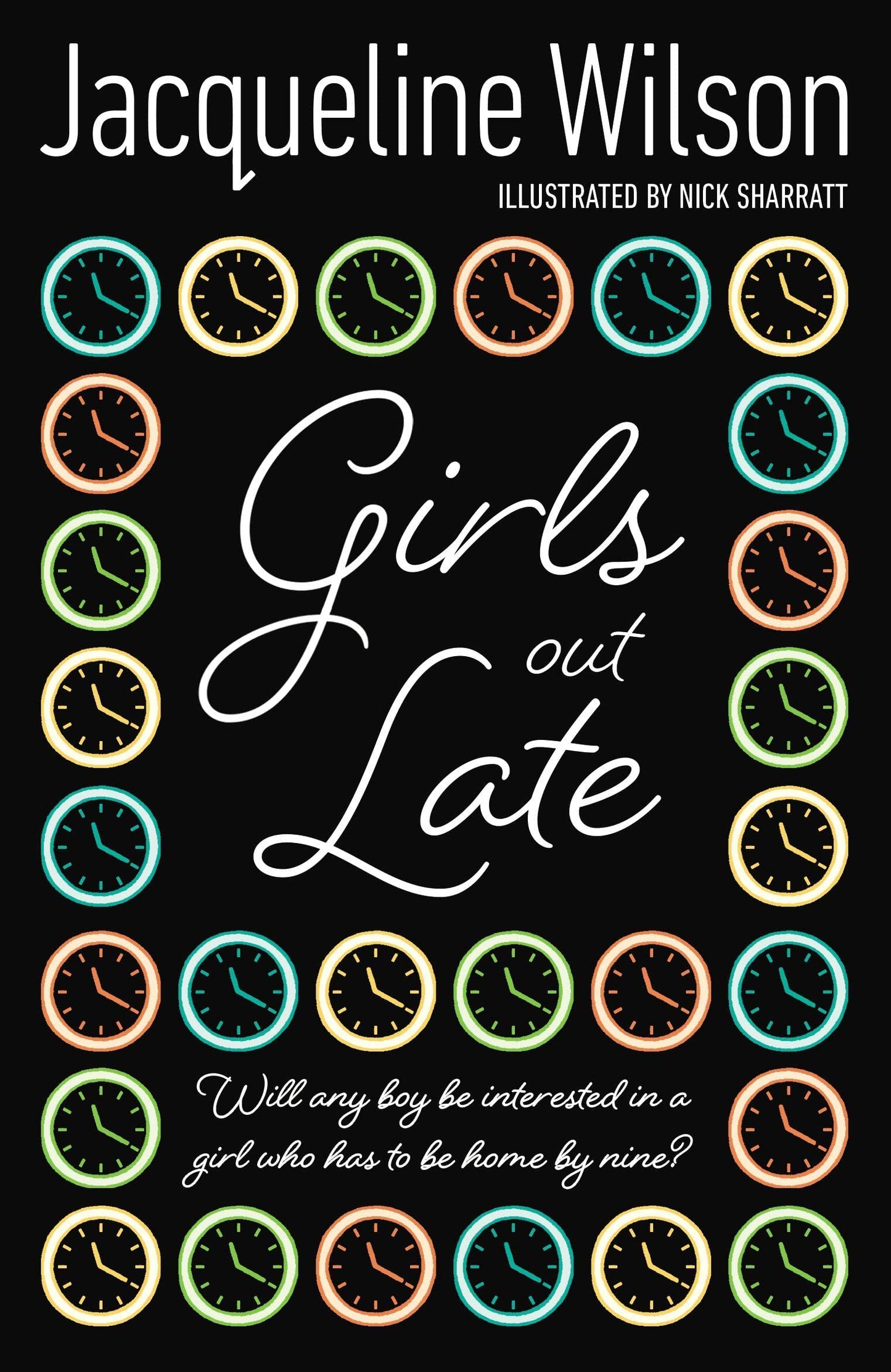 Jacqueline Wilson Girls Series 4 Books Collection Set (Girls in Love, Girls in Tears, Girls Under Pressure, Girls Out Late)