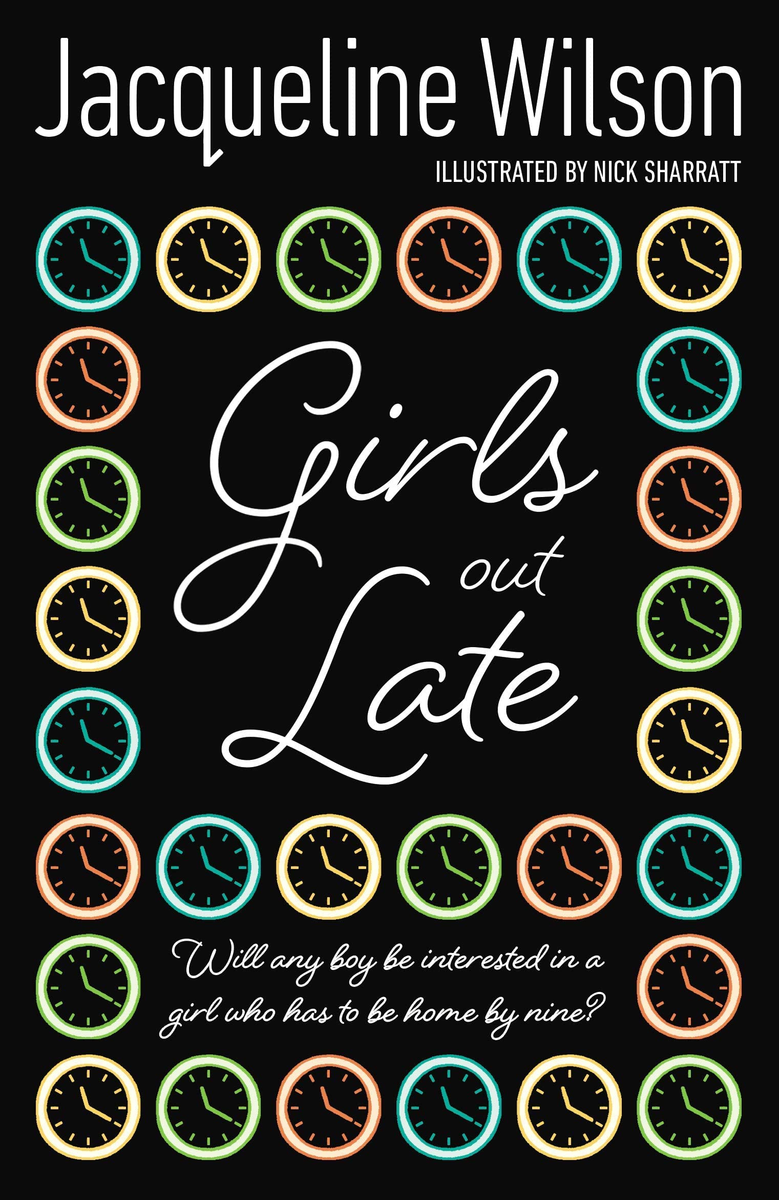 Jacqueline Wilson Girls Series 4 Books Collection Set (Girls in Love, Girls in Tears, Girls Under Pressure, Girls Out Late)