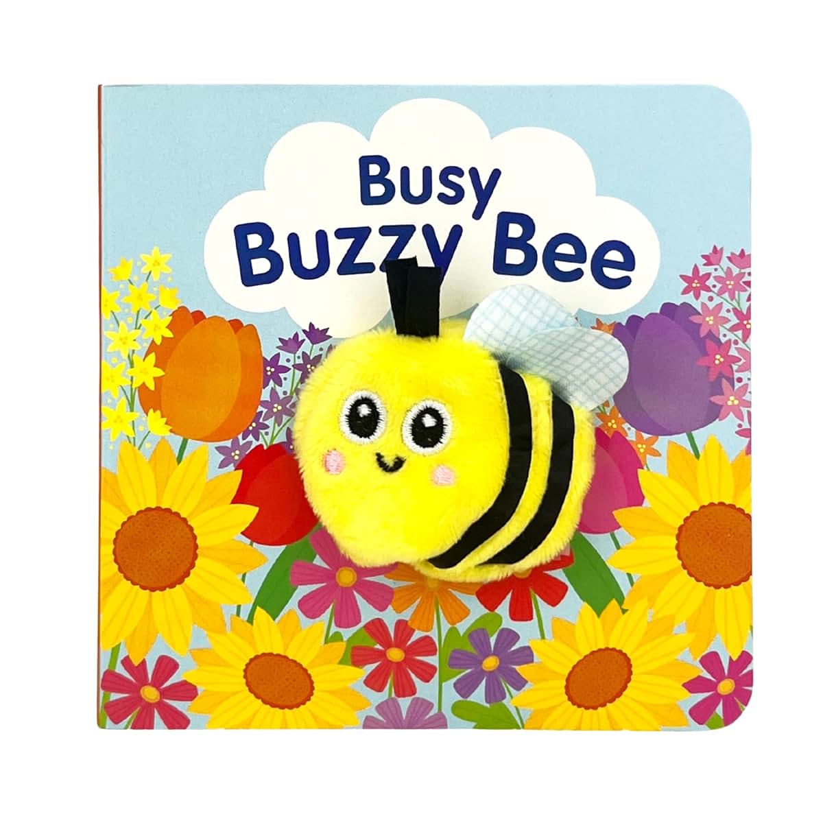 Busy Buzzy Bee Finger Puppet Board Book, Ages 1 - 3