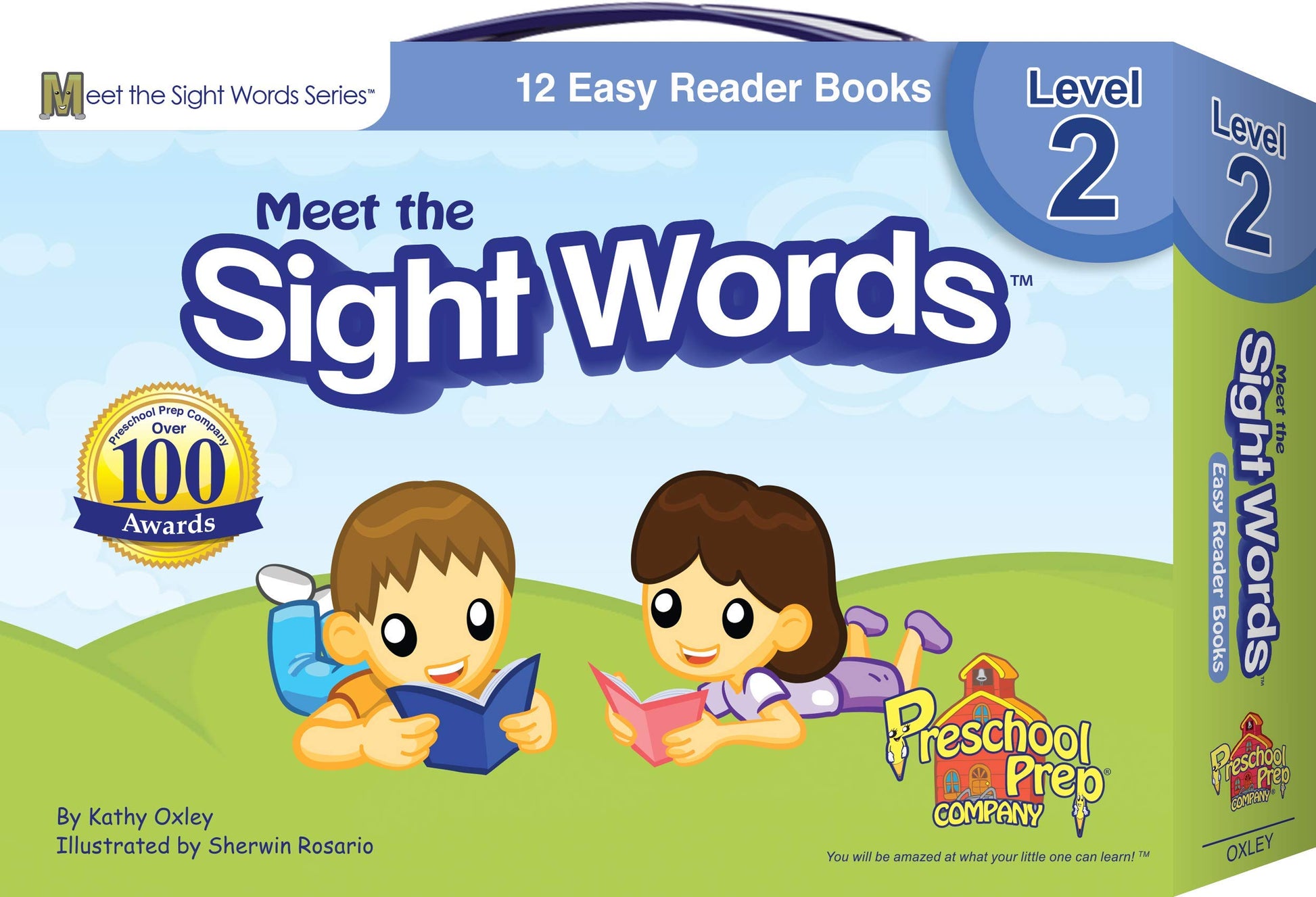 Meet the Sight Words - Level 2 - Easy Reader Books (boxed set of 12 books)