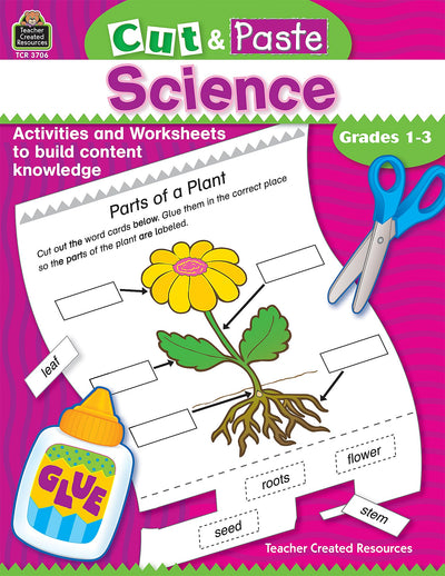 Cut and Paste: Science, Grades 1-3 from Teacher Created Resources (Cut & Paste)