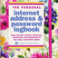 Peony Garden Internet Address & Password Logbook