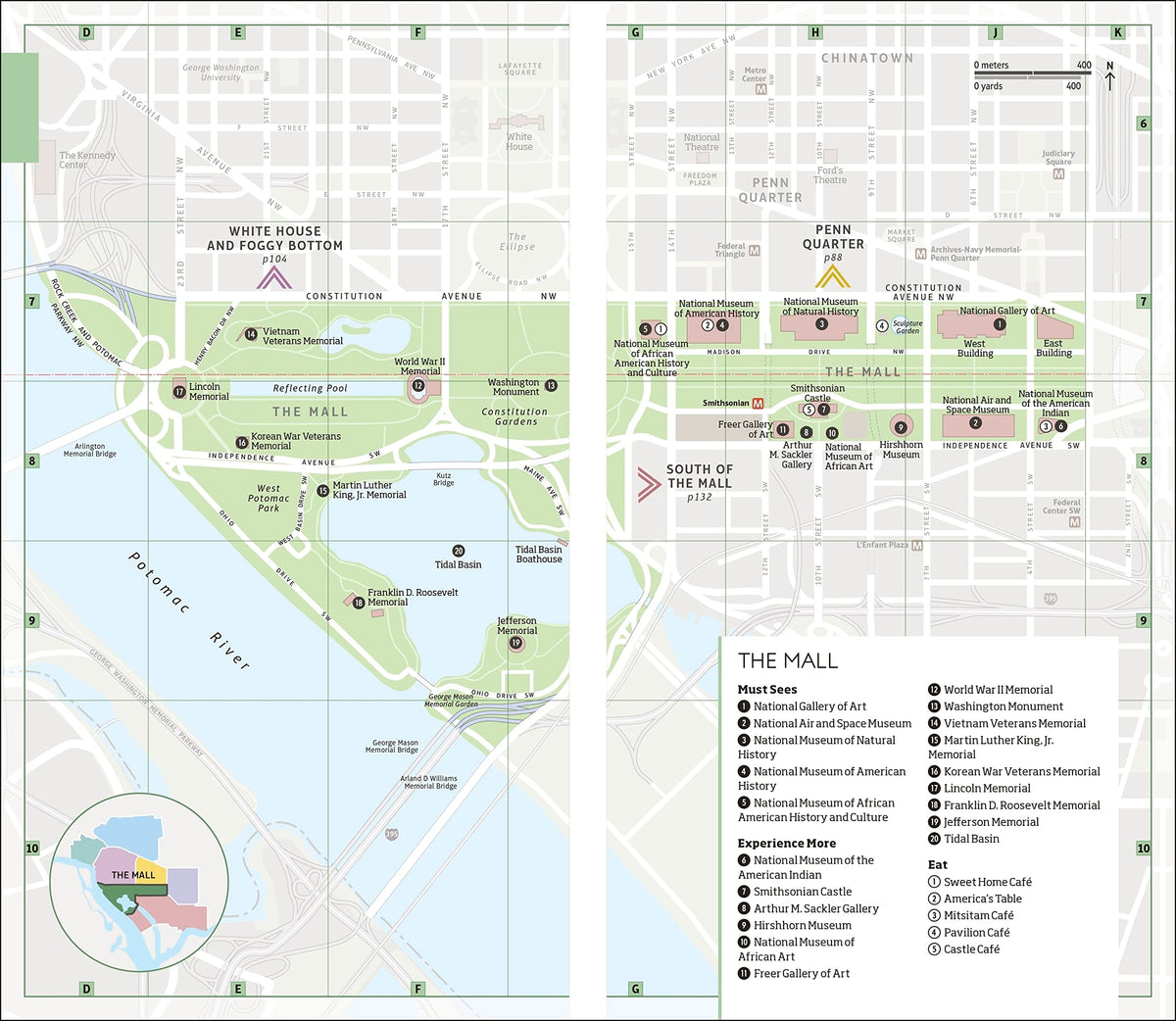 DK Eyewitness Washington DC (Travel Guide)