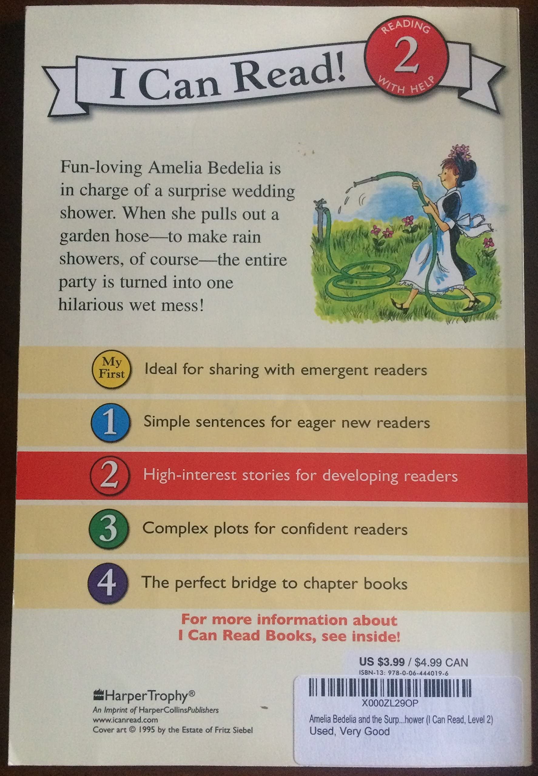 Amelia Bedelia and the Surprise Shower (I Can Read, Level 2)
