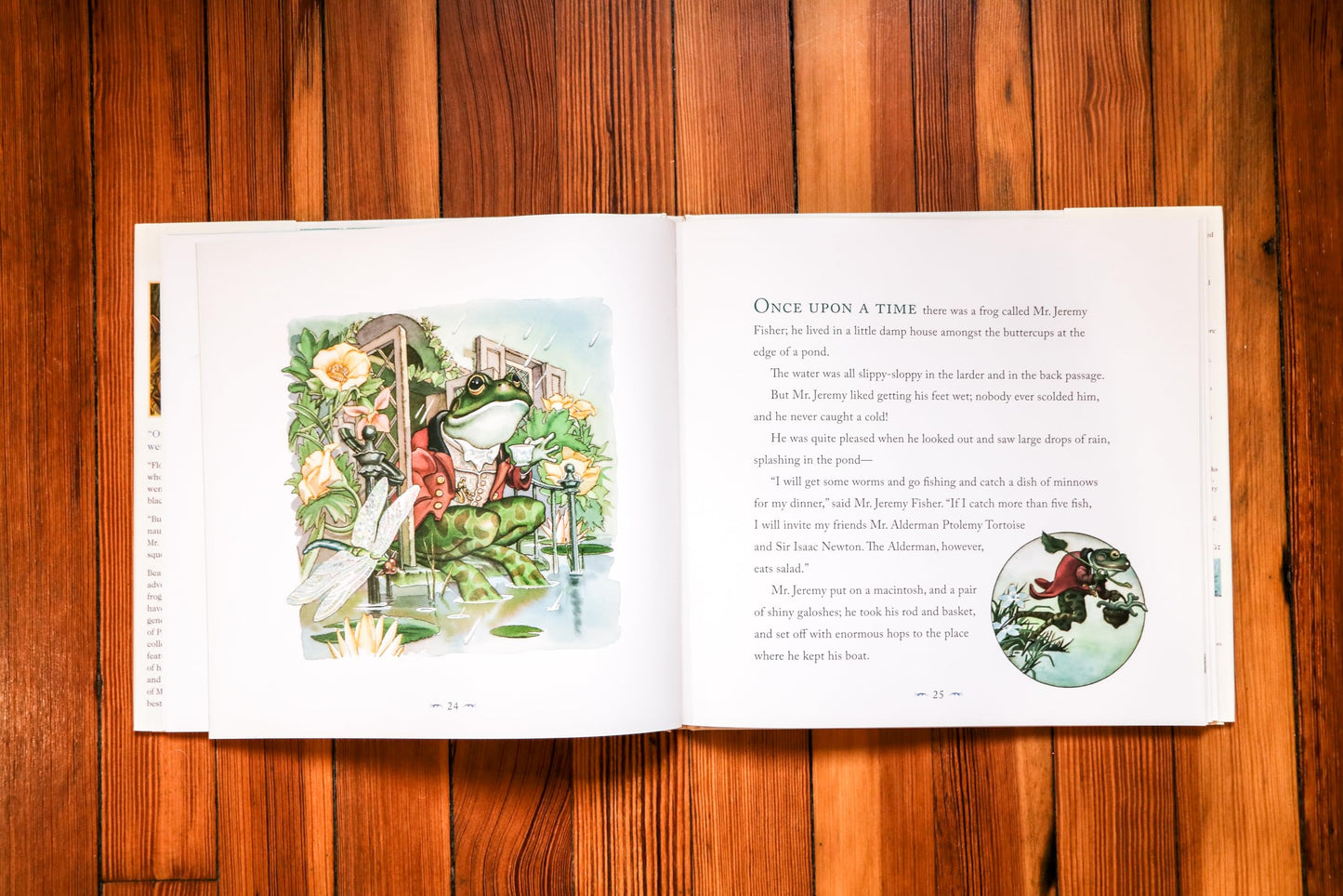 The Classic Tale of Peter Rabbit Hardcover: The Classic Edition by acclaimed Illustrator, Charles Santore (Charles Santore Children's Classics)