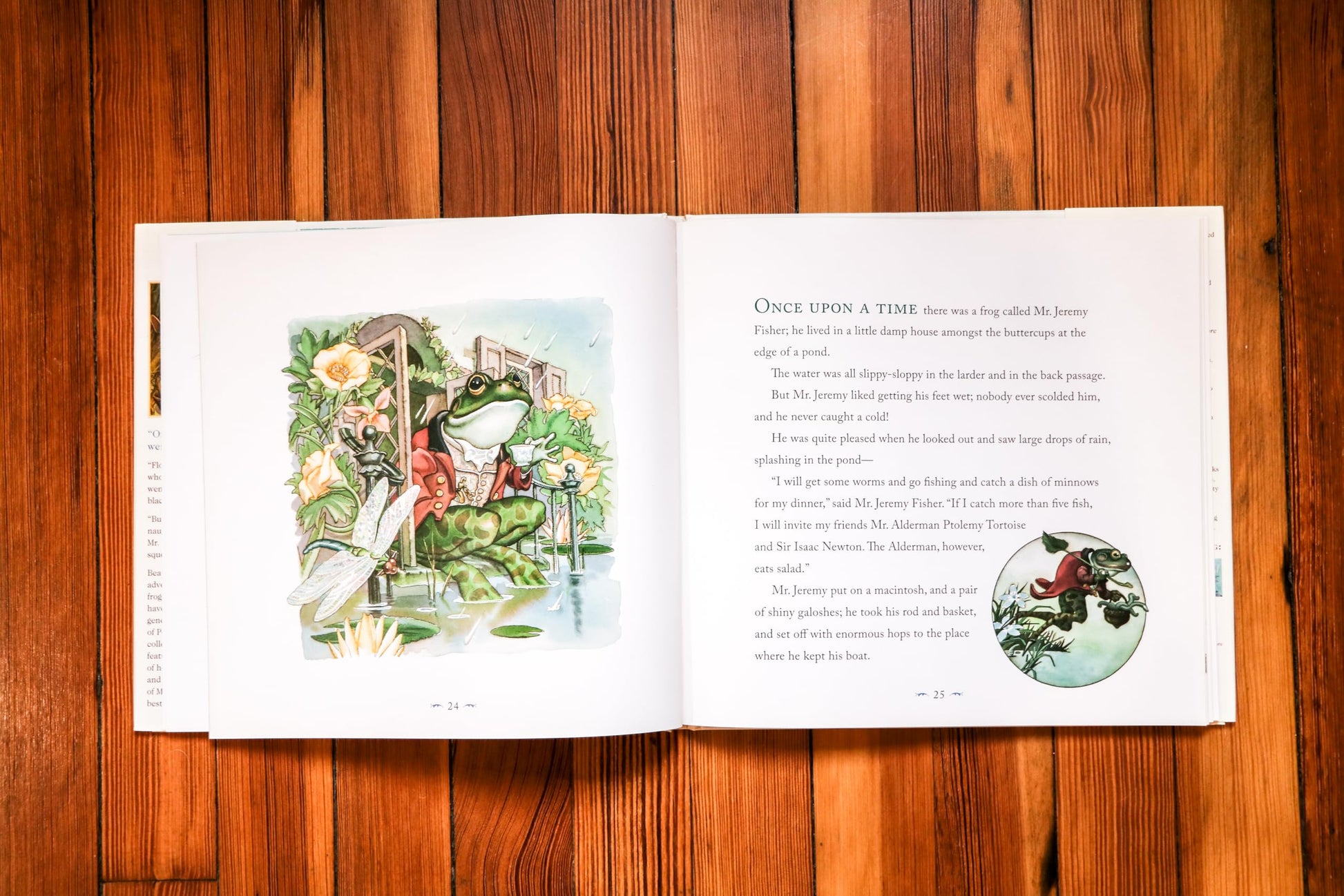 The Classic Tale of Peter Rabbit Hardcover: The Classic Edition by acclaimed Illustrator, Charles Santore (Charles Santore Children's Classics)