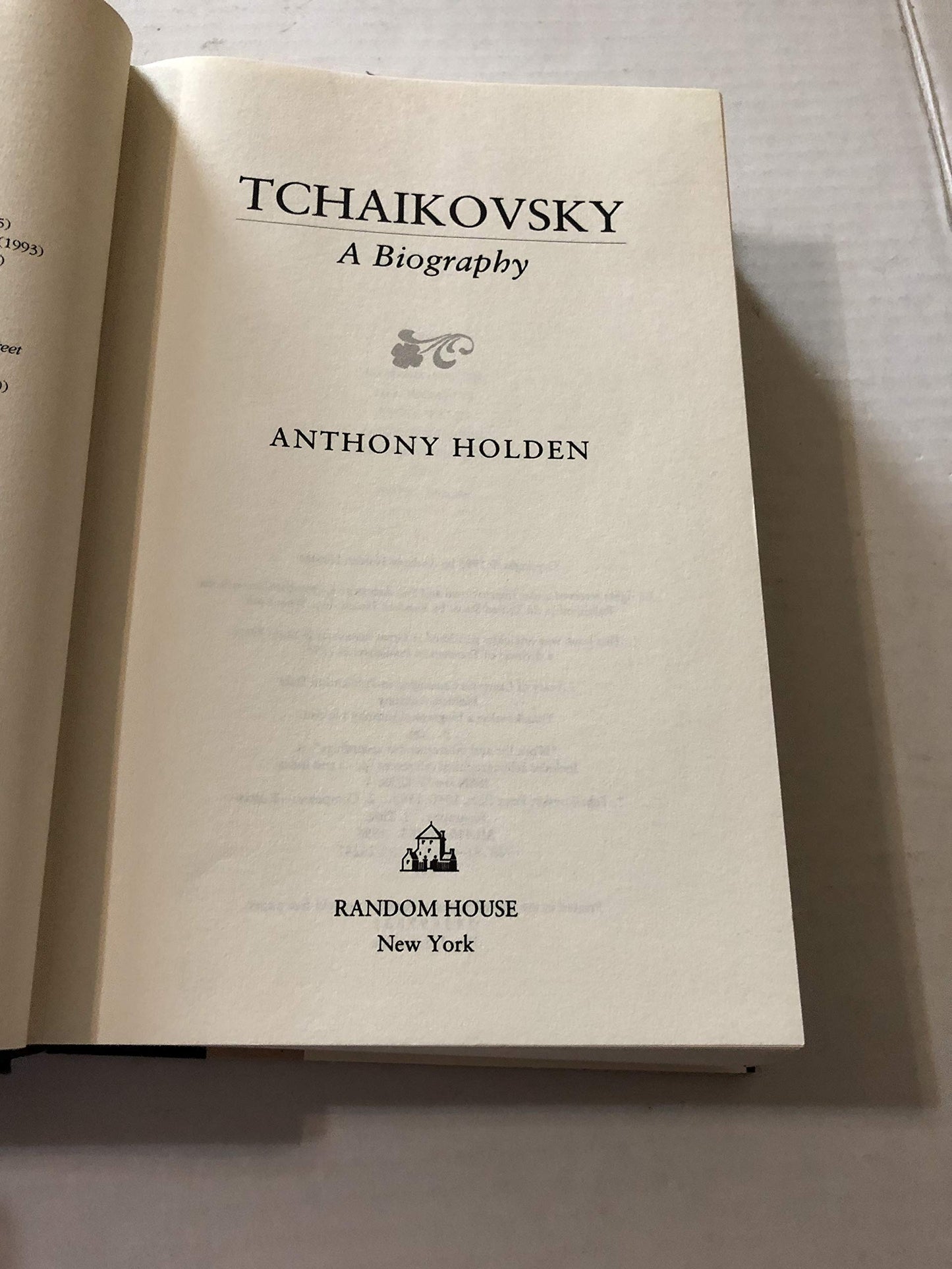 Tchaikovsky: A Biography