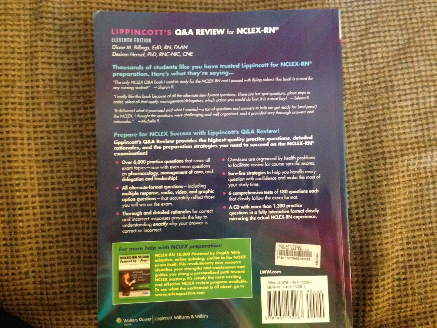 Lippincott's Q&A Review for NCLEX-RN: North American Edition