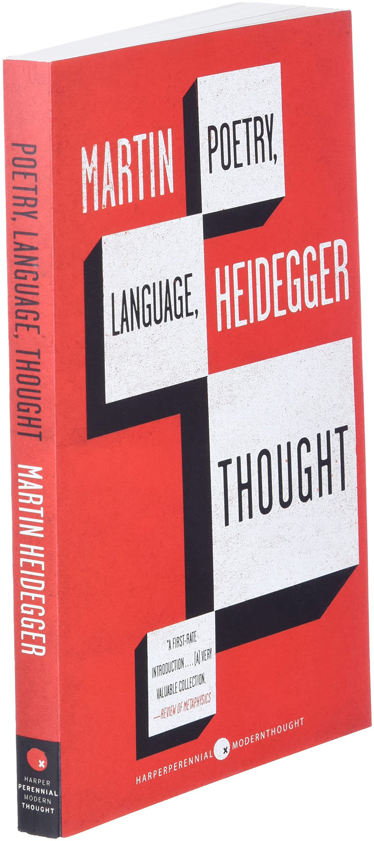 Poetry, Language, Thought (Harper Perennial Modern Thought) — back cover
