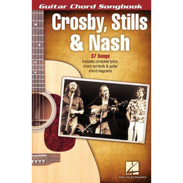 Crosby, Stills & Nash - Guitar Chord Songbook  Rock Sheet Music for Guitarists  Includes Lyrics and Chord Diagrams  Softcover Music Book  PVG ... for Learning (Guitar Chord Songbooks)