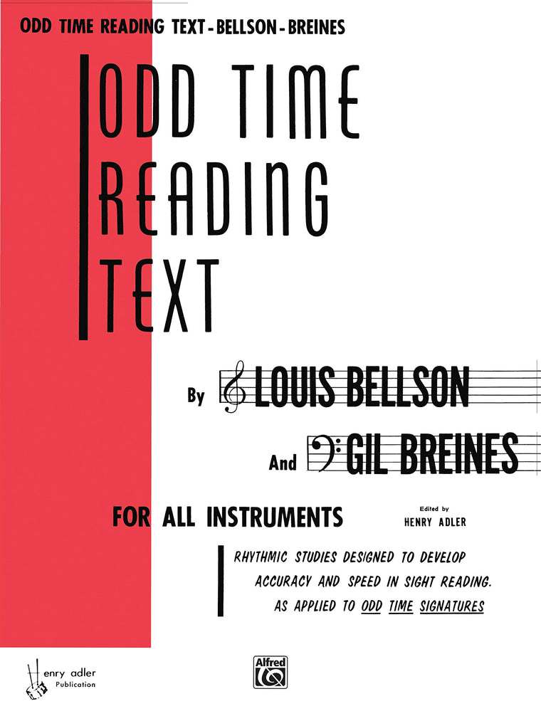 Odd Time Reading Text: For All Instruments