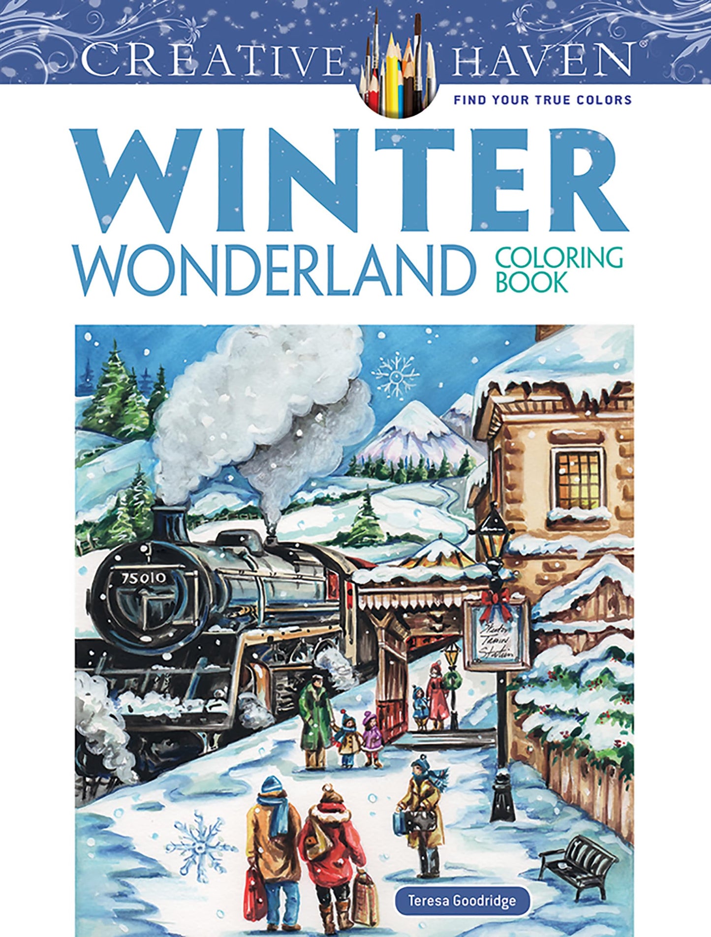 Creative Haven Winter Wonderland Coloring Book (Adult Coloring Books: Seasons)