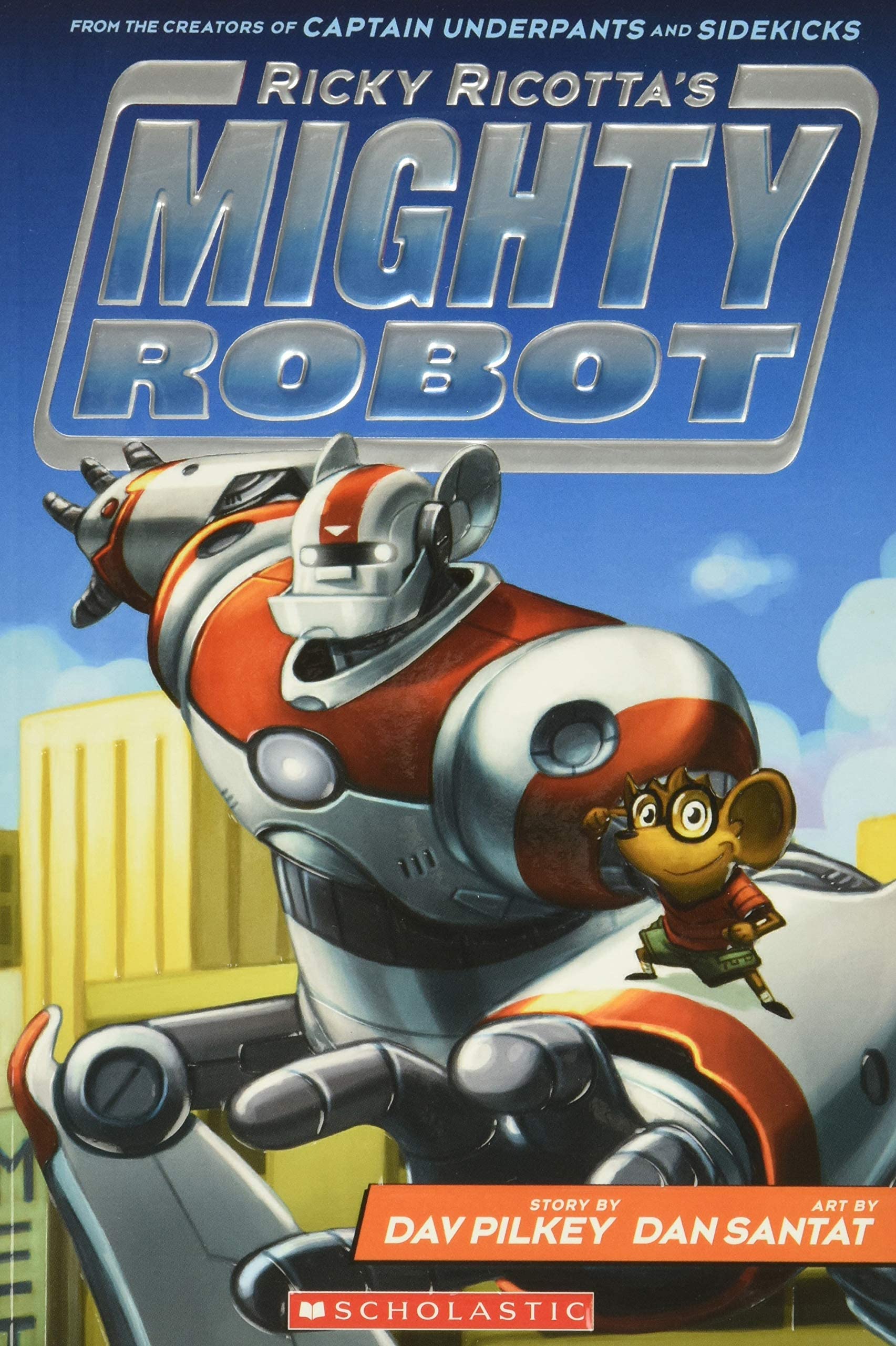 Ricky Ricotta's Mighty Robot Series 9 Books Collection Set By Dav Pilkey
