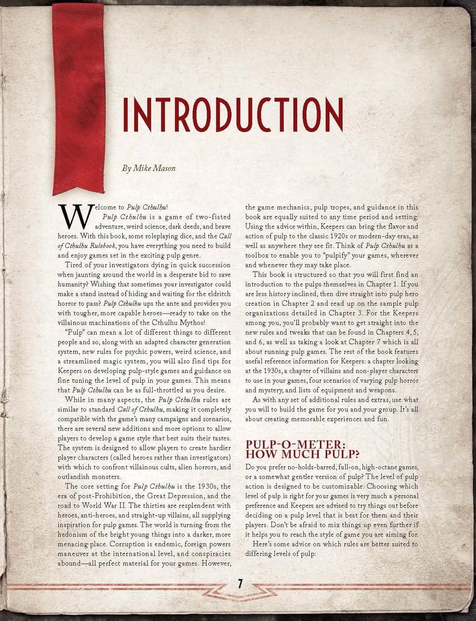 Pulp Cthulhu (Call of Cthulhu Roleplaying)