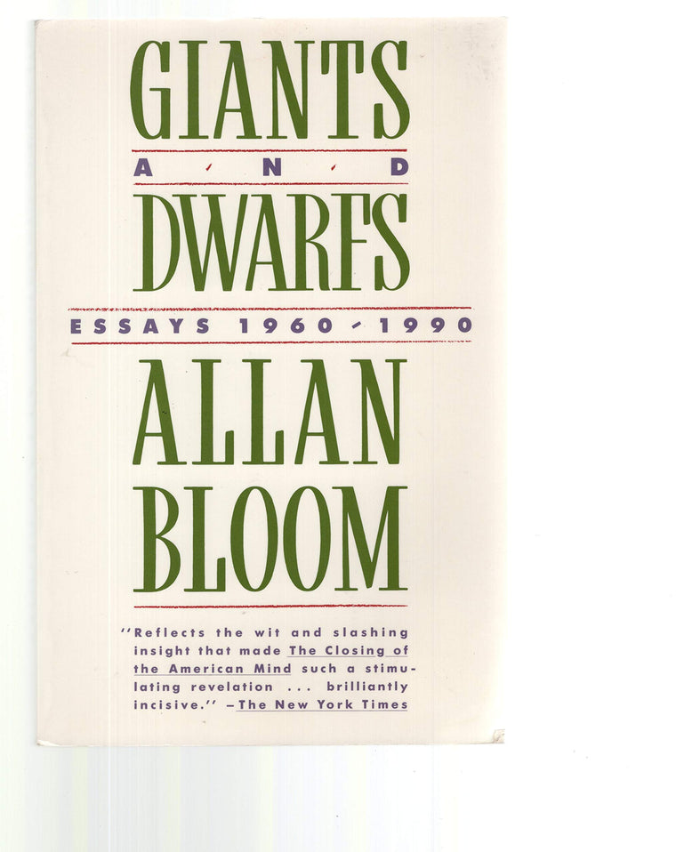 Giants and Dwarfs : Essays 1960-1990