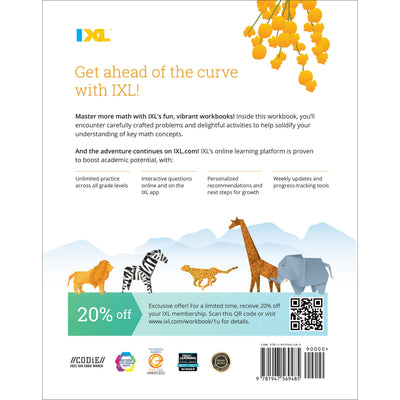 IXL The Ultimate 1st Grade Math Workbook, Mathematics Book f