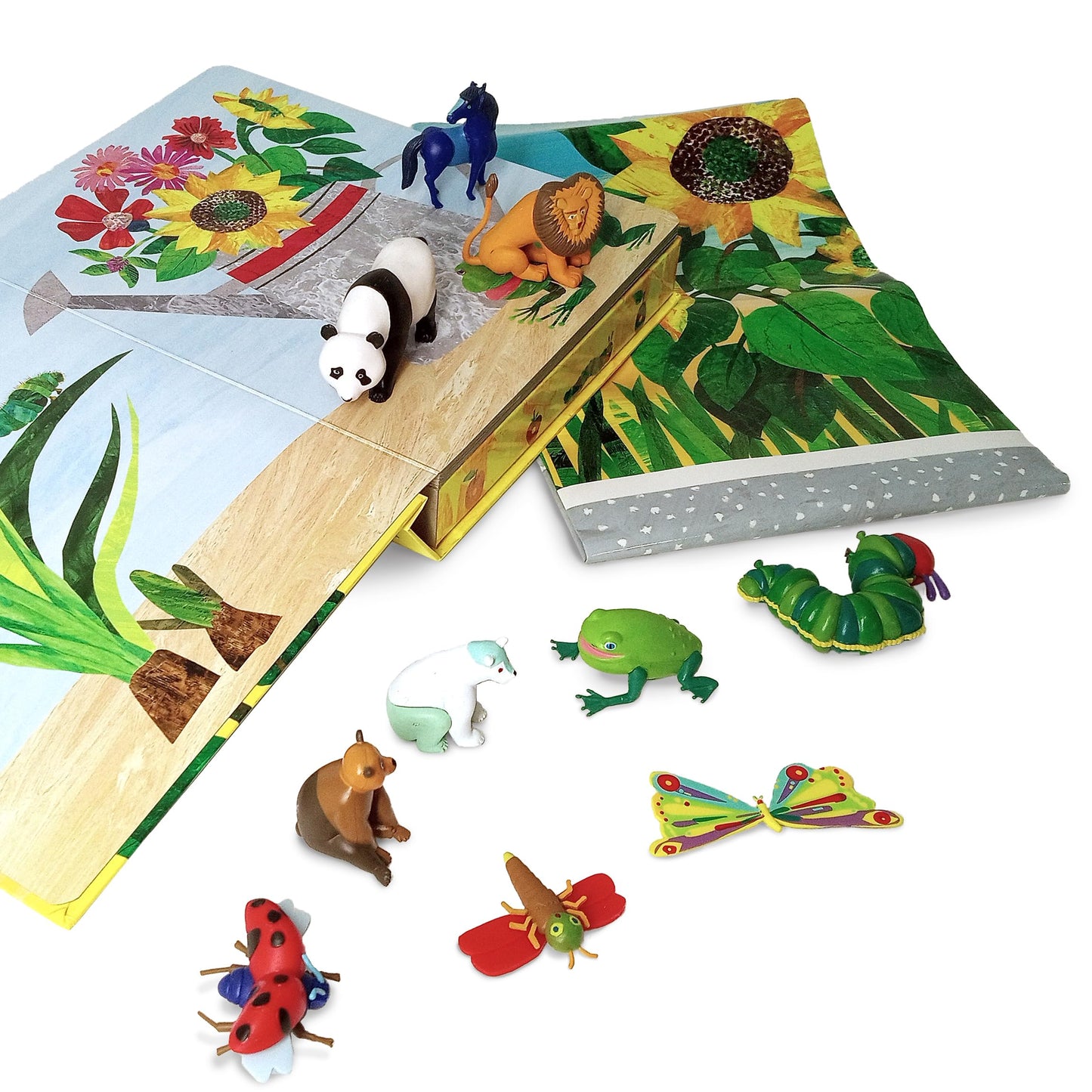 The World of Eric Carle My Busy Books - Storybook, 10 figurines, playmat
