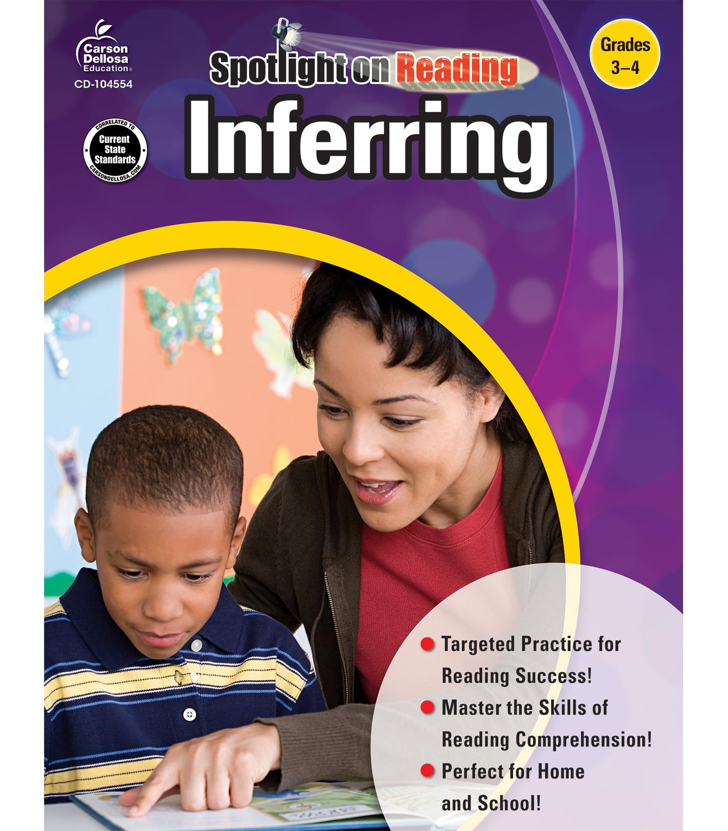 Carson Dellosa Inferring, Grades 3 - 4 Resource Book