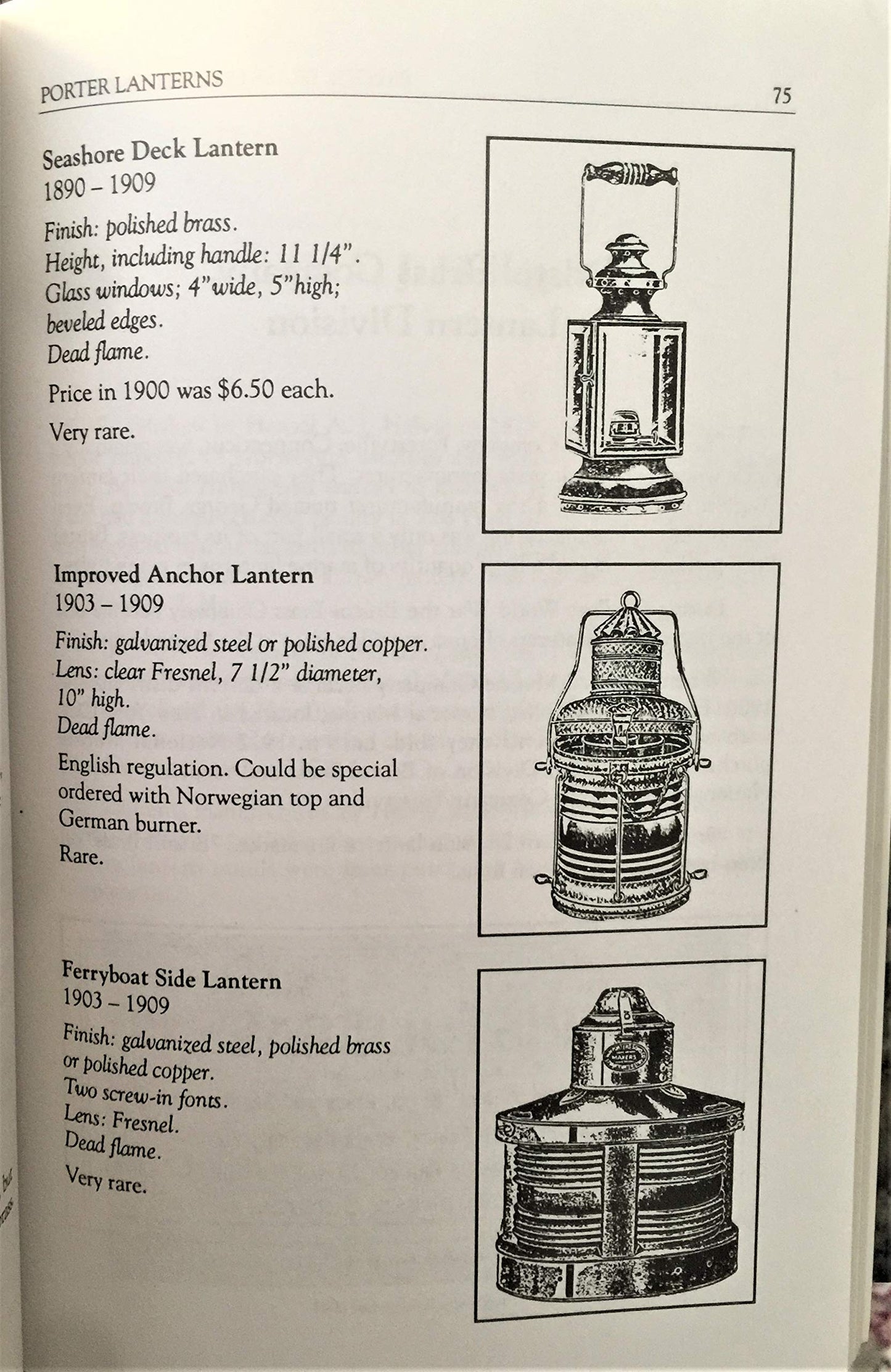 Lanterns That Lit Our World: Old Railroad, Marine, Fire, Carriage, Farm & Other Lanterns (Book 2)