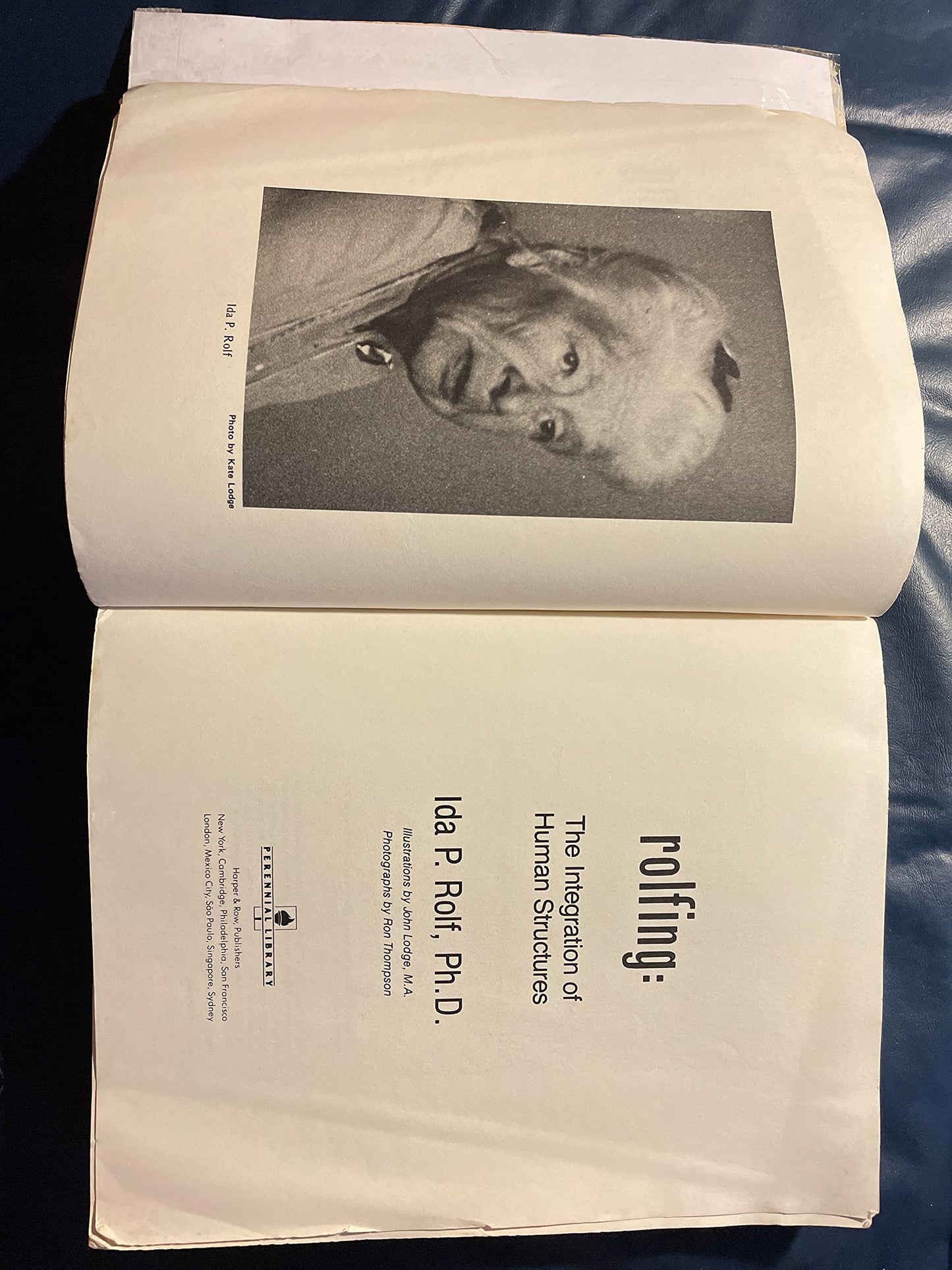 Rolfing: The Integration of Human Structures