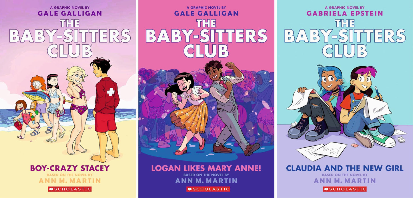 The Baby Sitters Club Graphic Novels Complete Collection Set (Books 1-18) - Graphix Series by Ann M. Martin
