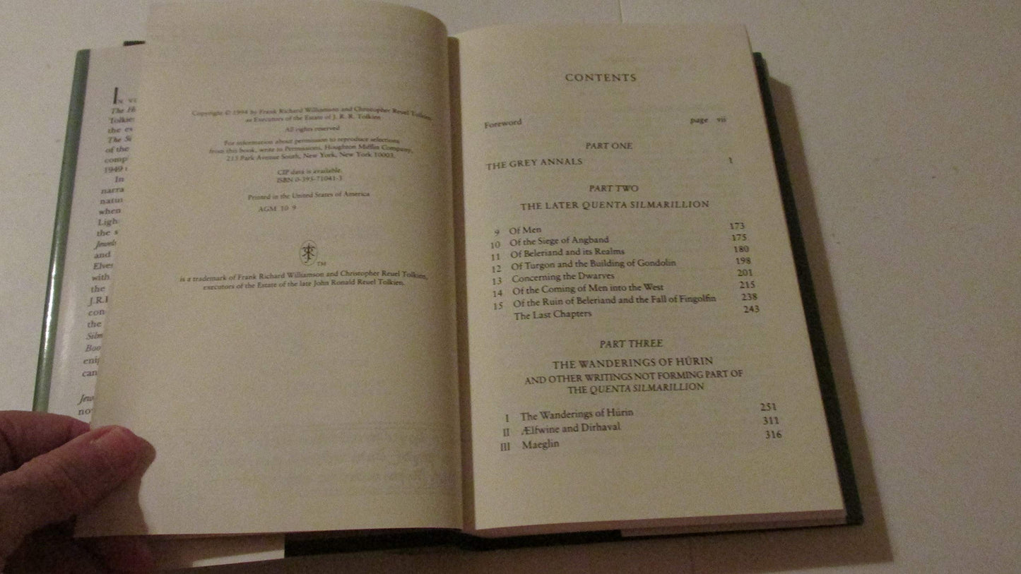 The War of the Jewels: The Later Silmarillion, History of Mi