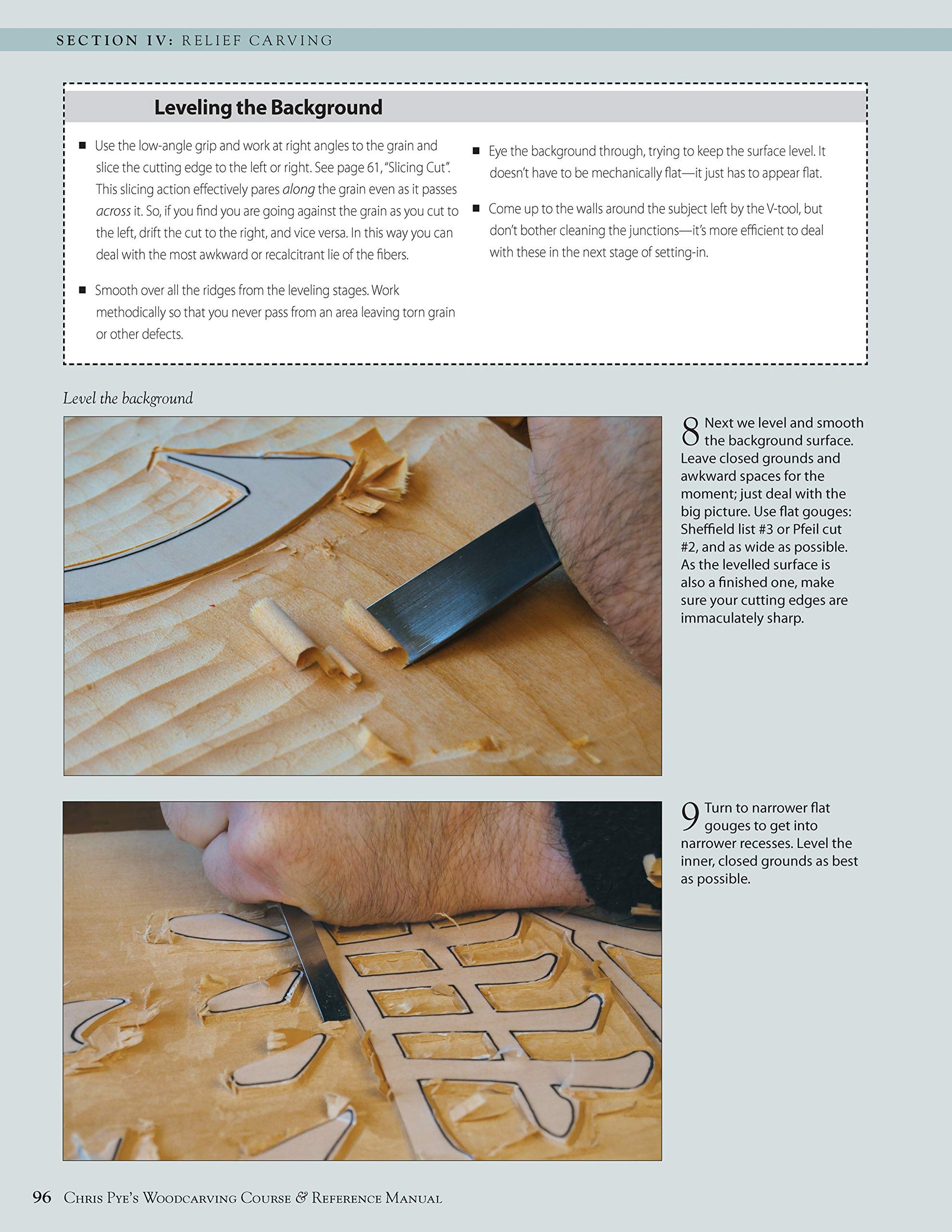 Chris Pye's Woodcarving Course & Reference Manual: A Beginner's Guide to Traditional Techniques (Fox Chapel Publishing) Relief Carving and In-the-Round Step-by-Step