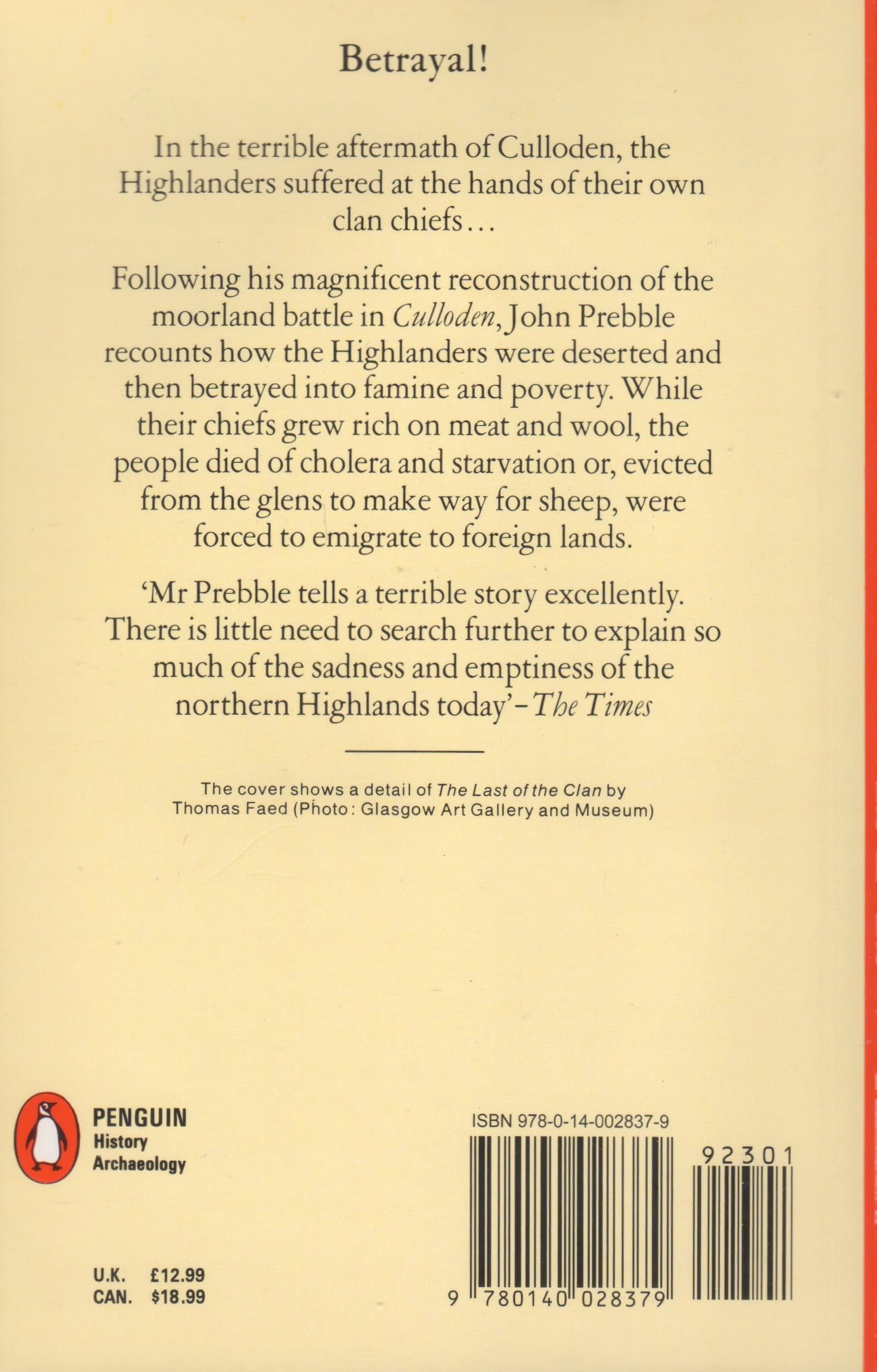 The Highland Clearances