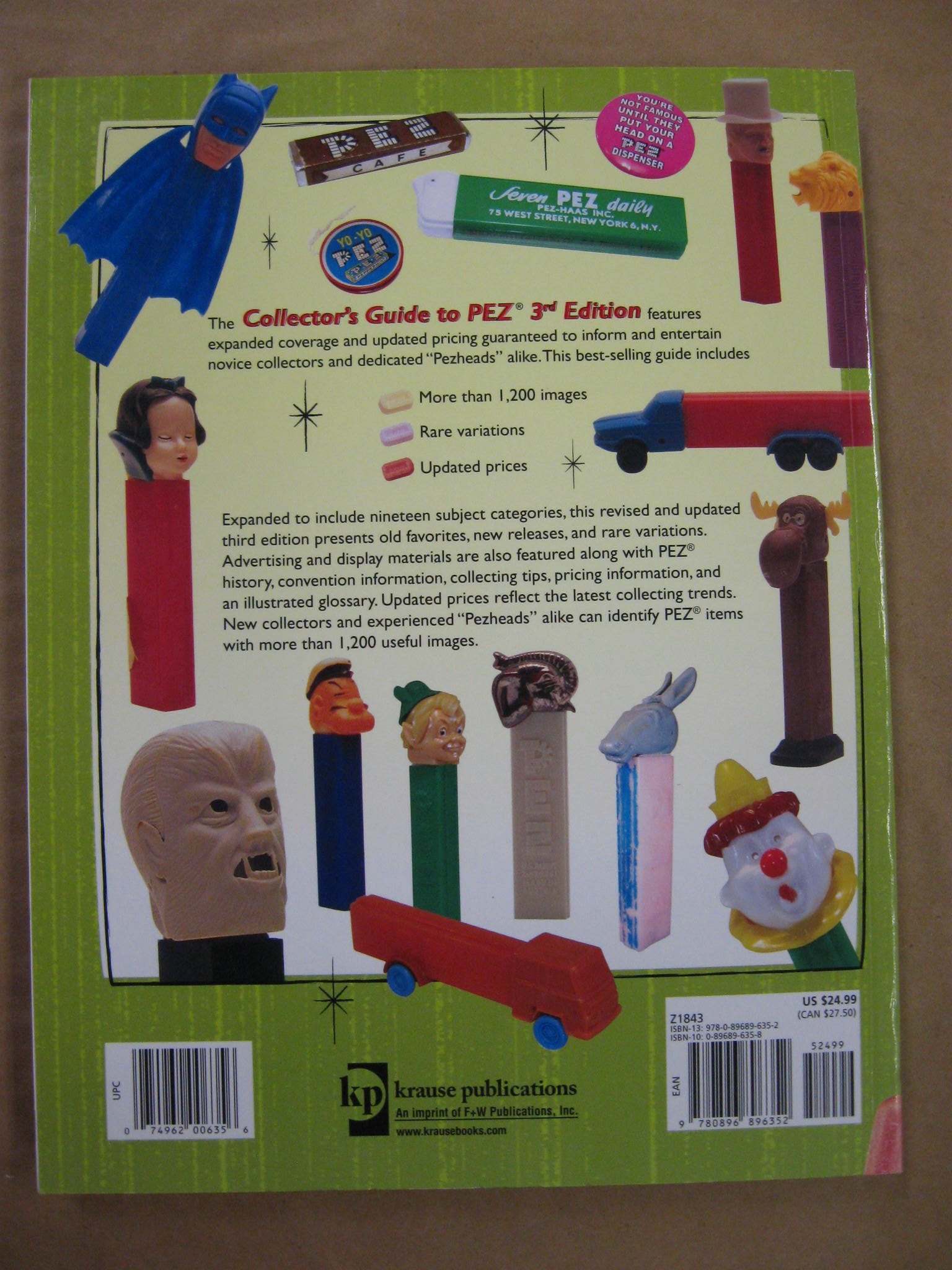 Collector's Guide to Pez: Identification and Price Guide, 3rd Edition