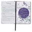 Wisdom From The Word For Women Devotional, Purple Vegan Leather