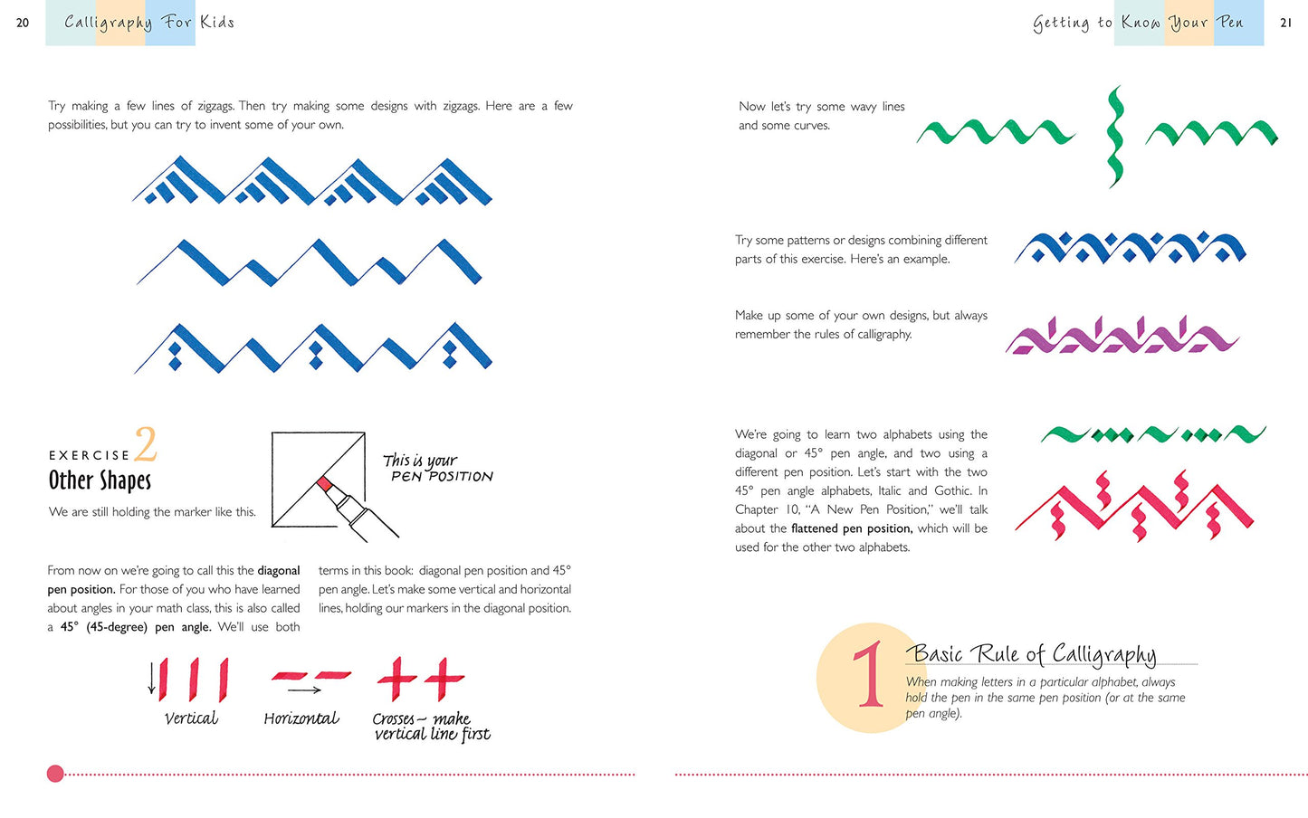 Calligraphy for Kids (Calligraphy Basics, 1)