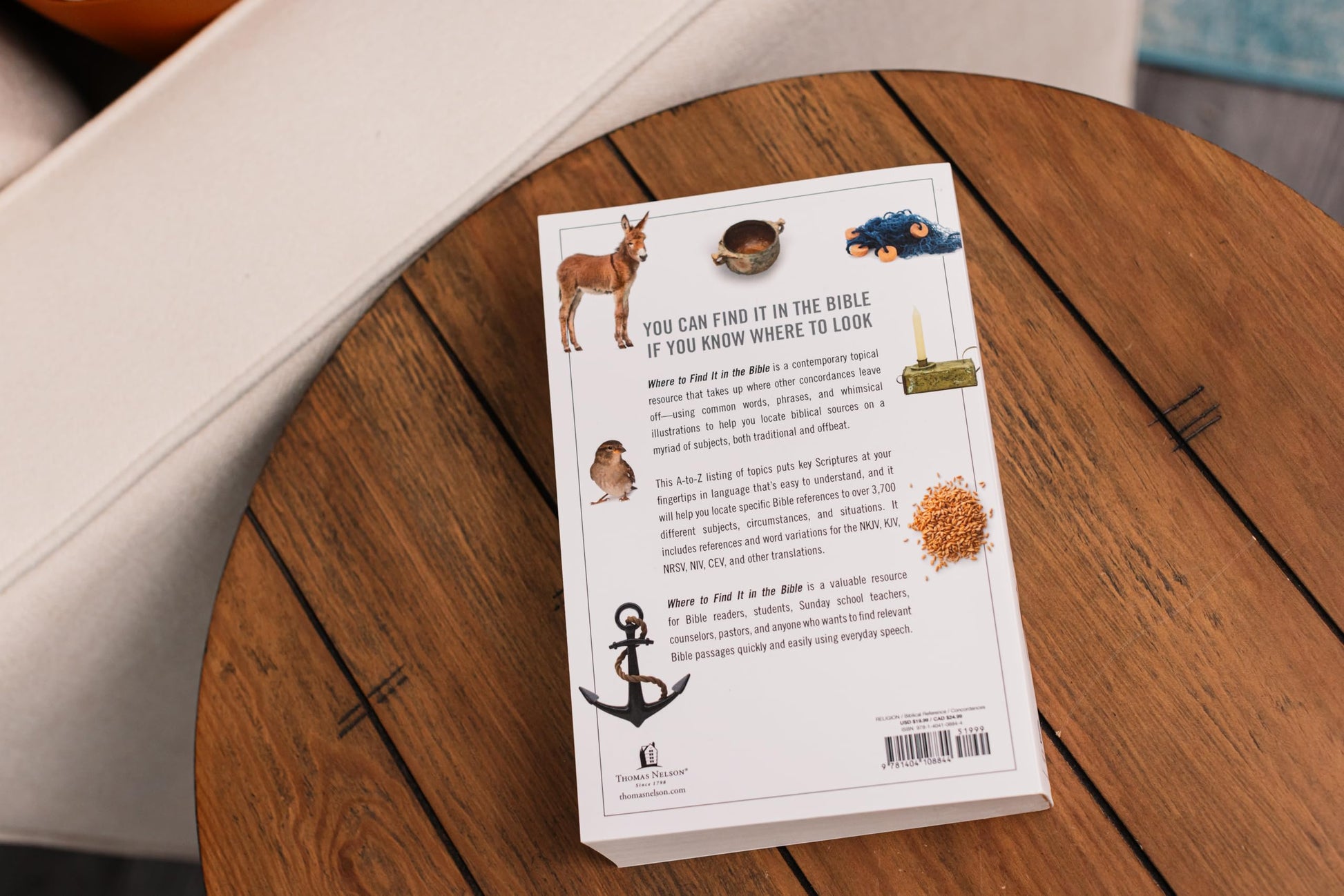 Where to Find It in the Bible: Topical Index for Quick-and-Easy Reference (A to Z Series)