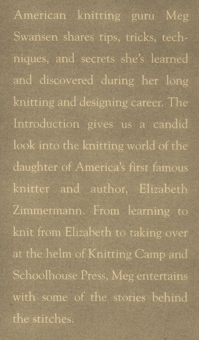 Meg Swansen's Knitting