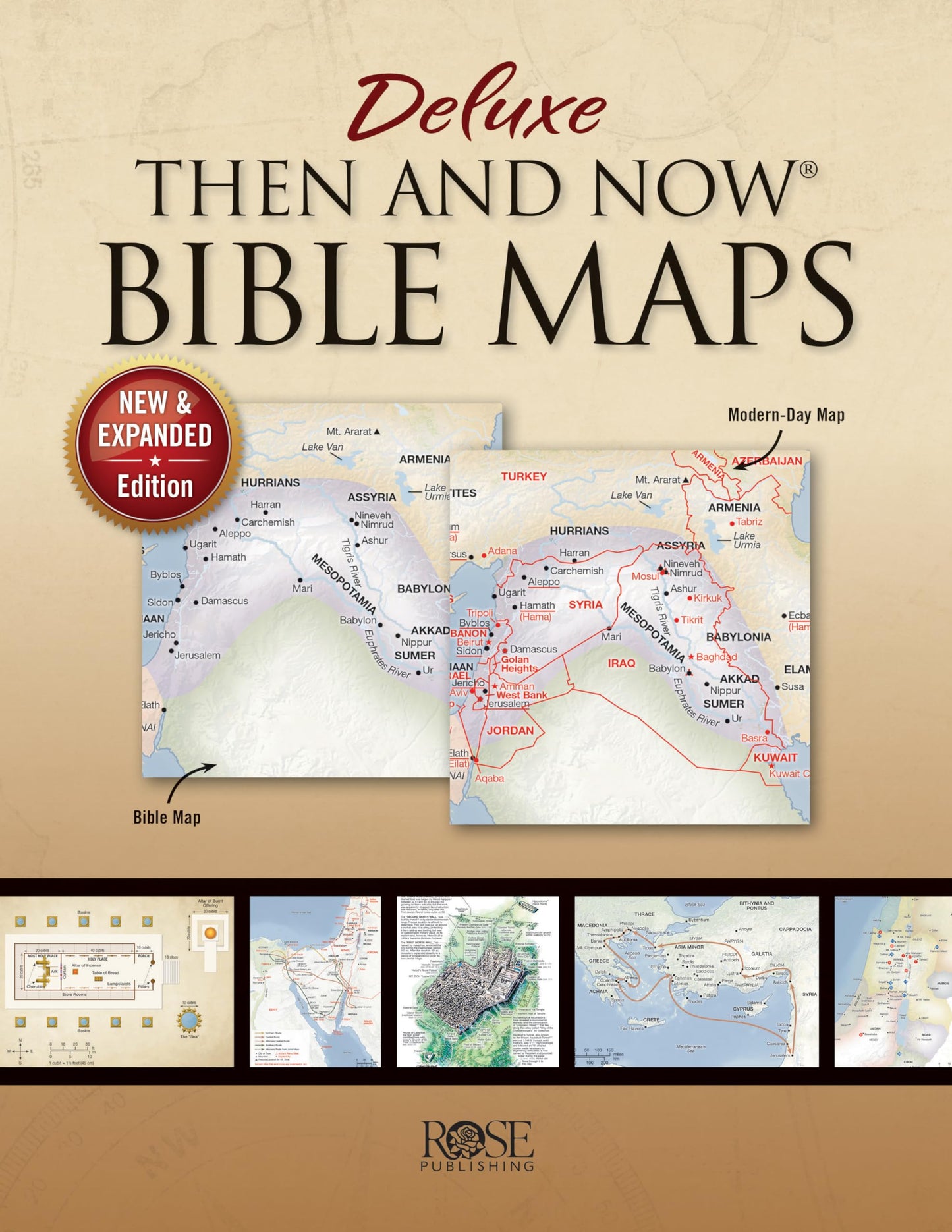 Deluxe Then and Now Bible Maps: New and Expanded Edition