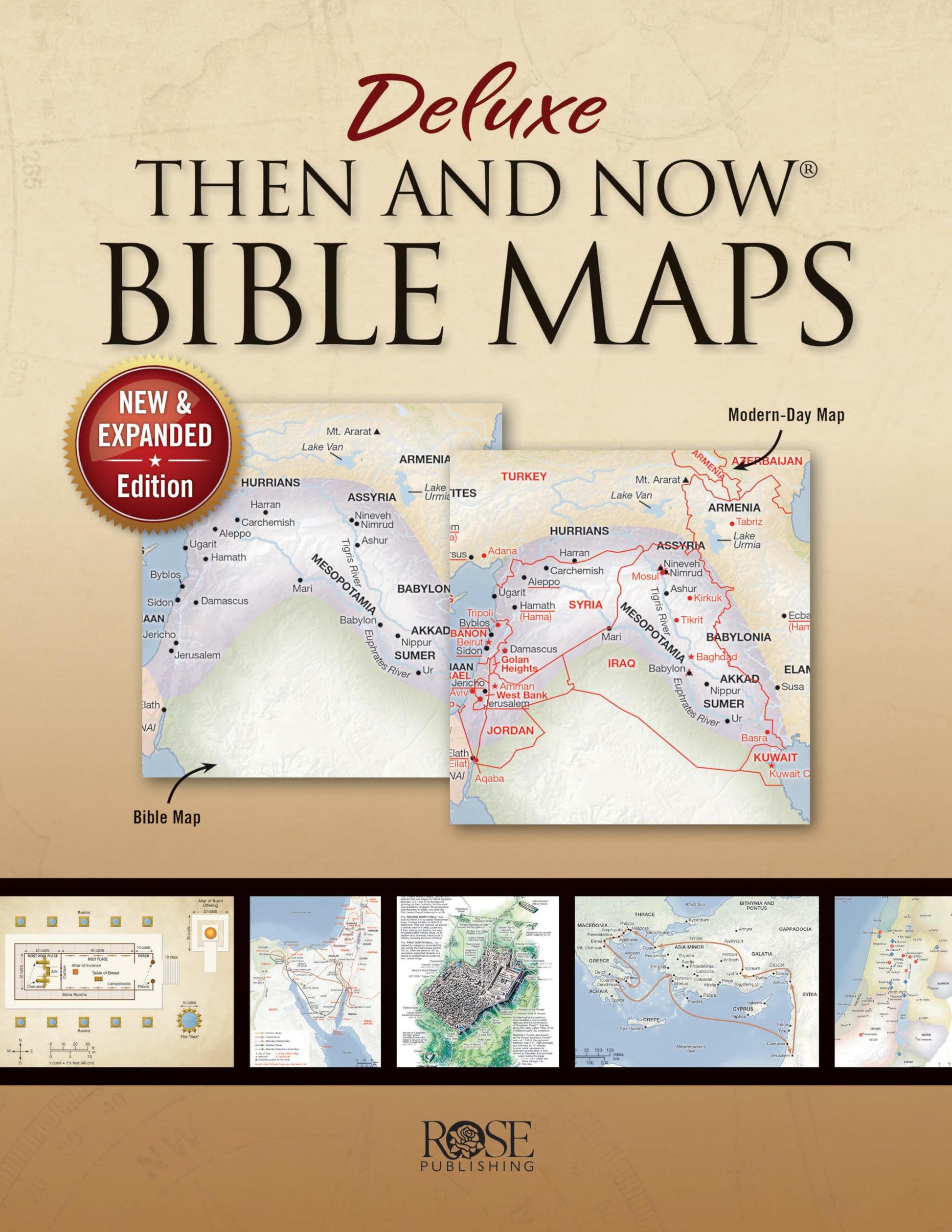 Deluxe Then and Now Bible Maps: New and Expanded Edition