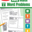 Evan-Moor Daily Word Problems, Grade 2, Homeschooling & Classroom Resource Workbook, Problem-Solving Real Life Math Skills, Reproducible Worksheet ... Shapes, Patterns (Daily Word Problems Math)