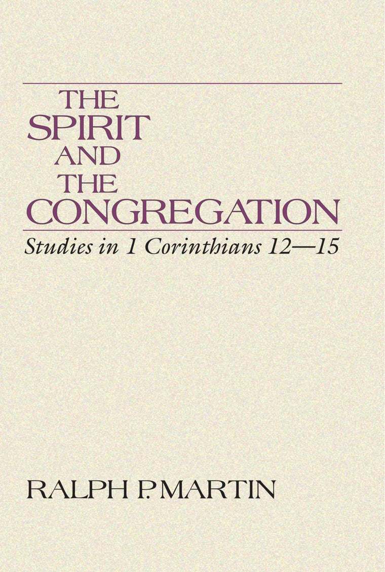 The Spirit and the Congregation