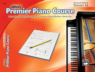 Premier Piano Course Theory, Bk 1A: Universal Edition (Premier Piano Course, Bk 1A)