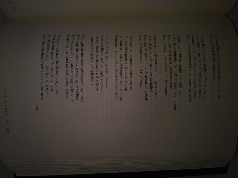 Selected Poems — back cover