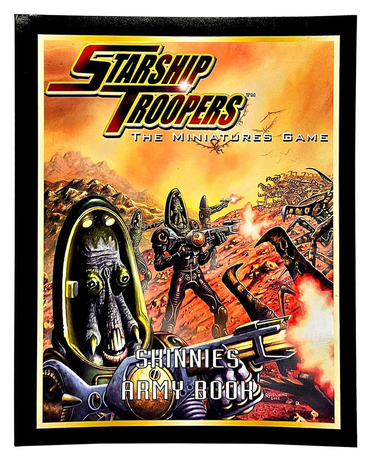 Starship Troopers Miniatures Game: The Skinnies Army Book