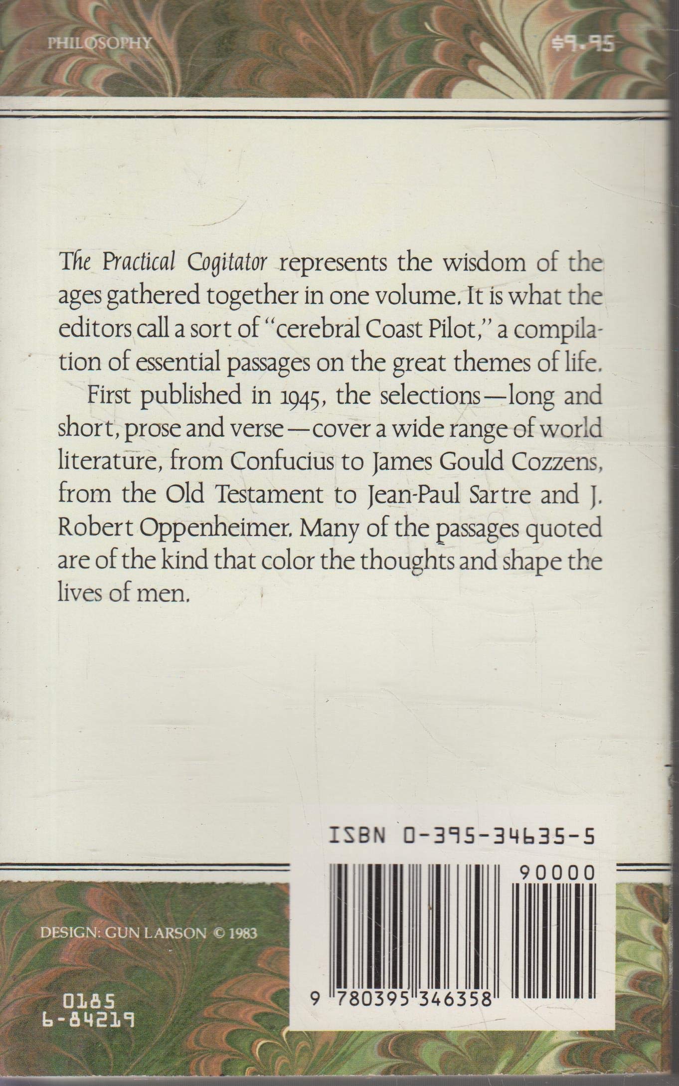 The Practical Cogitator or The Thinkers Anthology by Jr., Ch