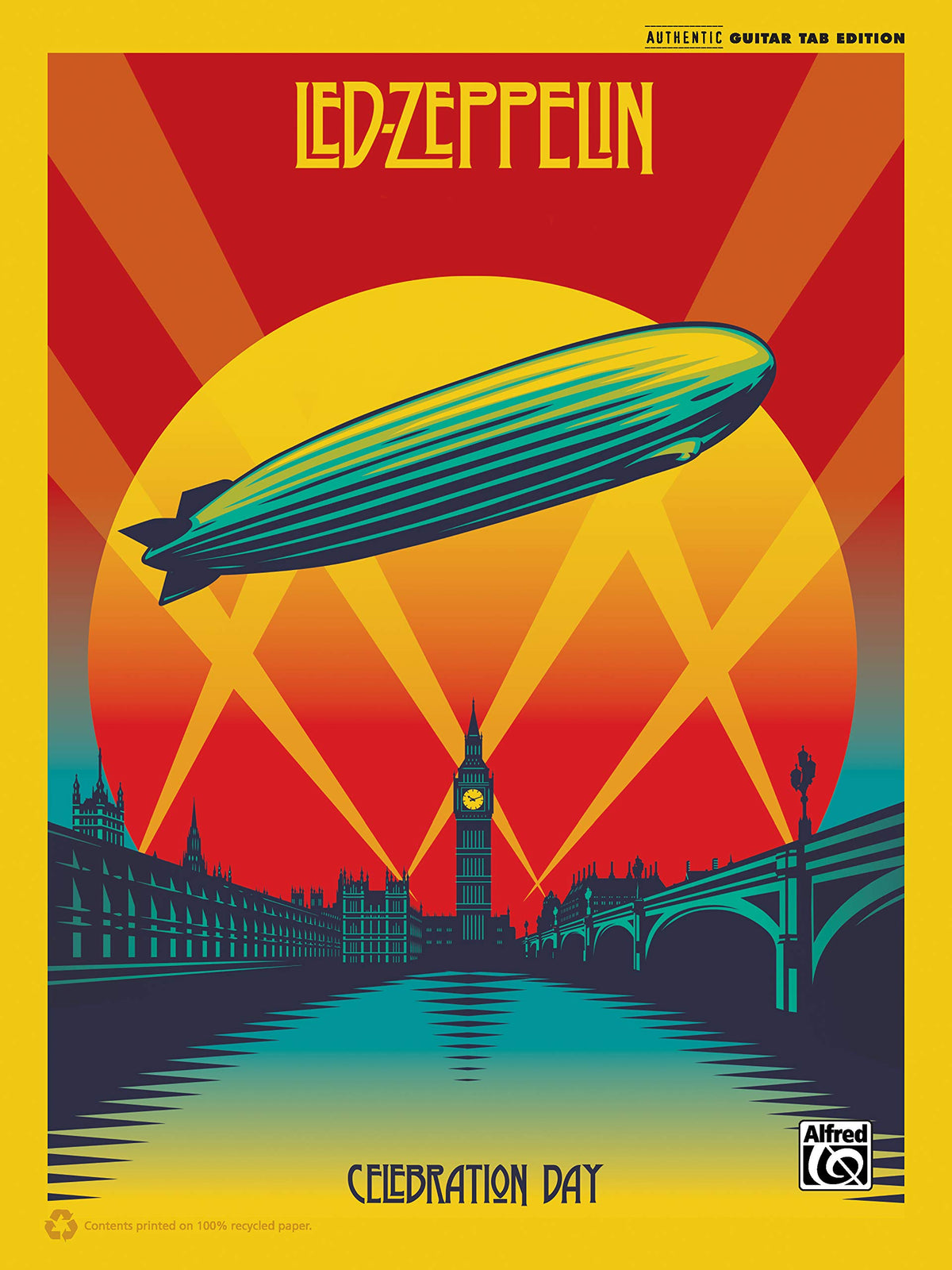 Led Zeppelin -- Celebration Day: Authentic Guitar TAB (Authentic Guitar Tab Edition)