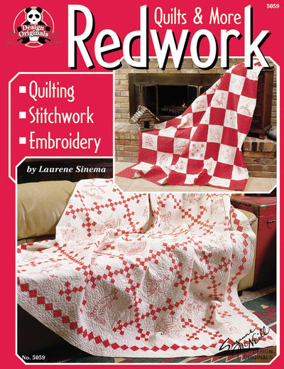 Redwork Quilts & More: Quilting, Stitchwork, Embroidery (Design Originals) 174 Patterns & Designs for Handwork, 6 Vintage Quilts, Wallhangings, Heart Projects, Pillows, Pincushions, Linens, & More