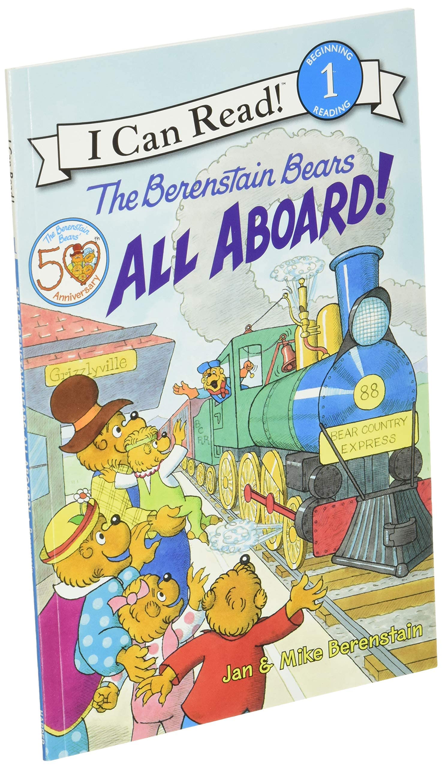 The Berenstain Bears: All Aboard! (I Can Read Level 1)