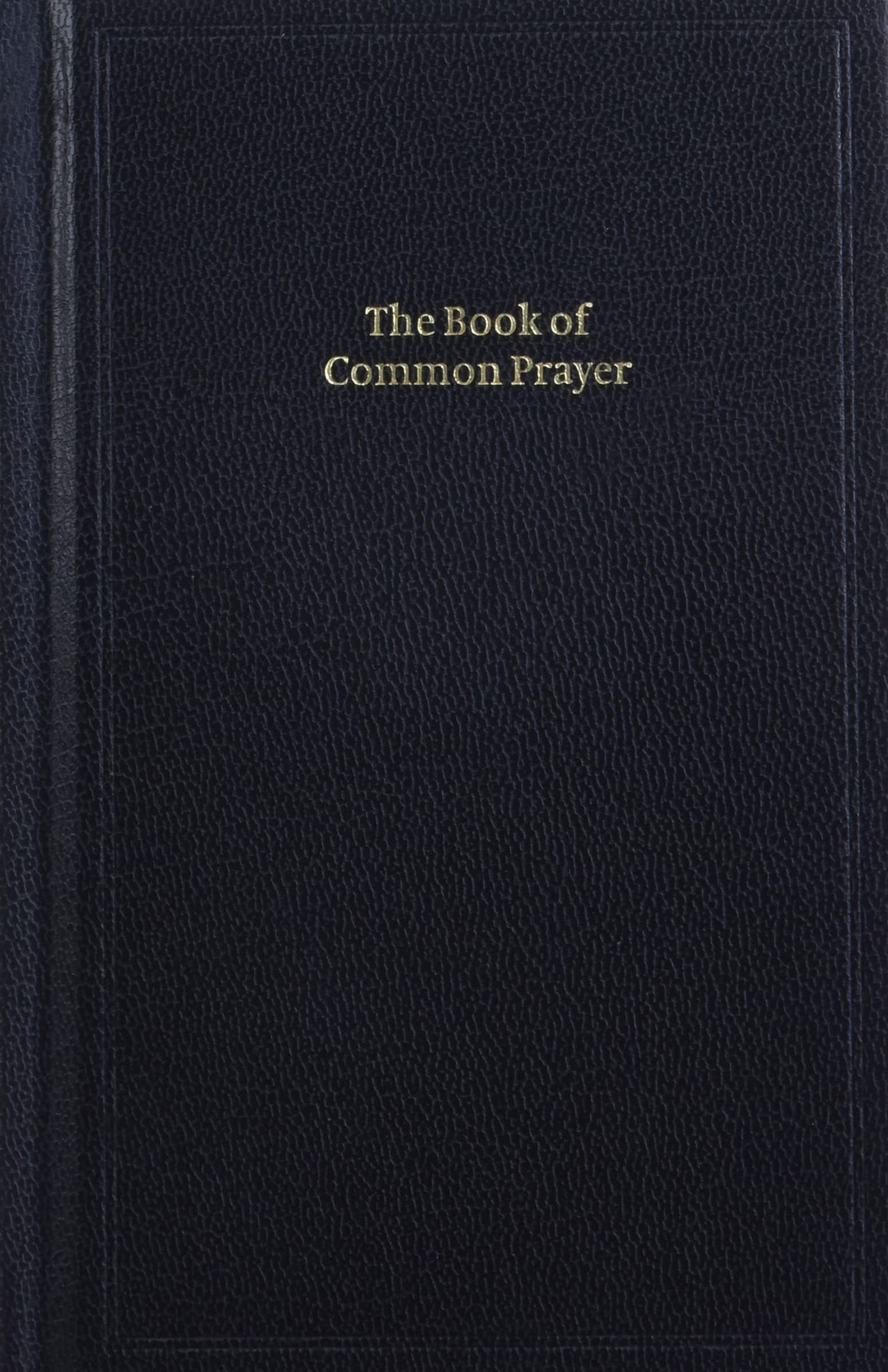 Book of Common Prayer, Standard Edition, Black, CP220 Black Imitation Leather Hardback 601B